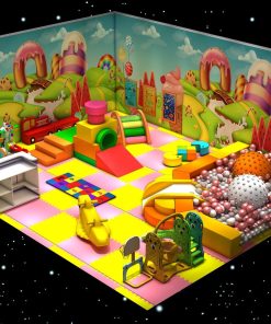 Compact Candy Themed Playground
