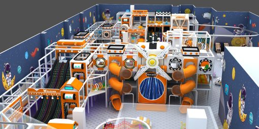 Efficient Medium-Sized Indoor Play Structure