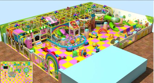 Candyland Toddler Soft Play World