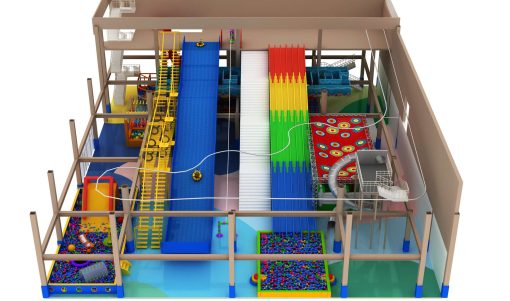 Pastel Jungle Toddler Gym