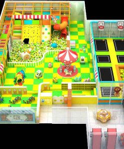 Trampoline Carnival Arcade Combo Zone