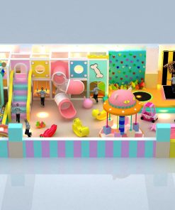 Multi-Activity Indoor Playground with Trampoline